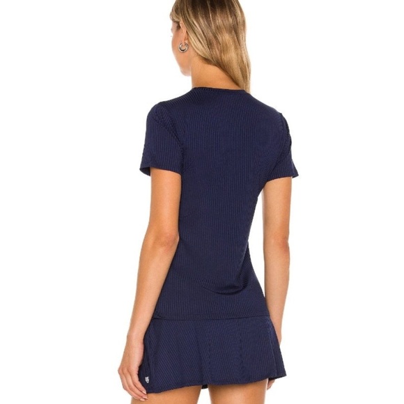 🆕 EleVen by Venus Williams | Can't Stop Won't Stop Tennis Skirt in Admiral Navy - Picture 7 of 8